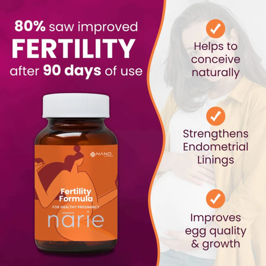 Ayurvedic Nano Sciences Narie Fertility Formula Tablets to Conceive Naturally