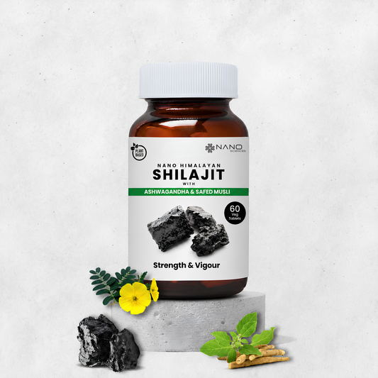 Himalayan Shilajit With Ashwagandha & Safed Musli