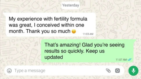 Conceived in Just 1 Month!