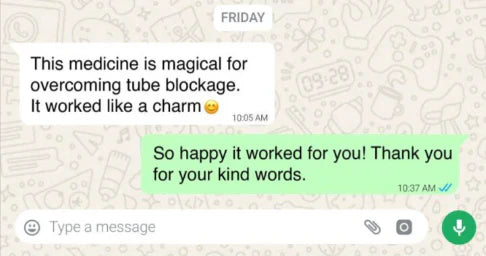 Tube Blockage Cleared Like Magic!