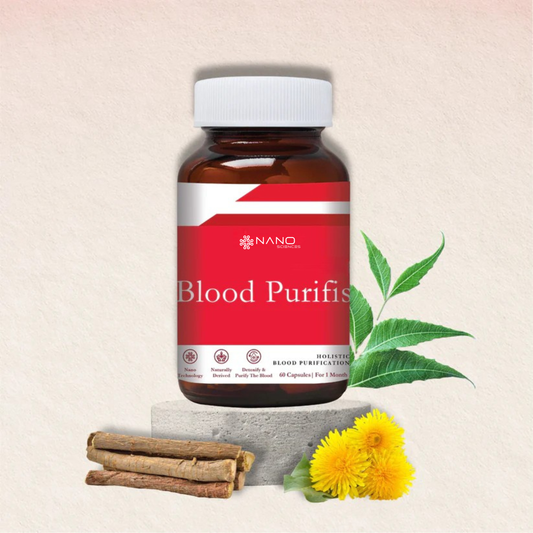 Ayurvedic Blood Purifier For Acne | 6-Herb Nano Formula