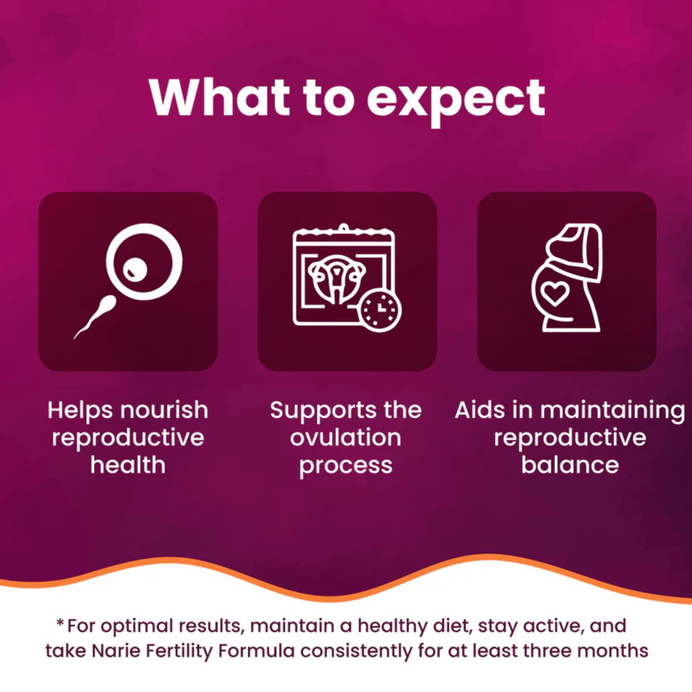 Ayurvedic Nano Sciences Narie Fertility Formula Tablets to Conceive Naturally