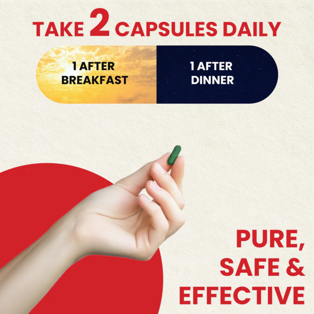 Ayurvedic Blood Purifier For Acne | 6-Herb Nano Formula