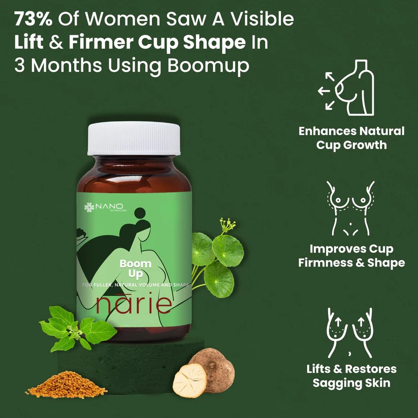 Narie BoomUp Ayurvedic Breast Increase Capsules