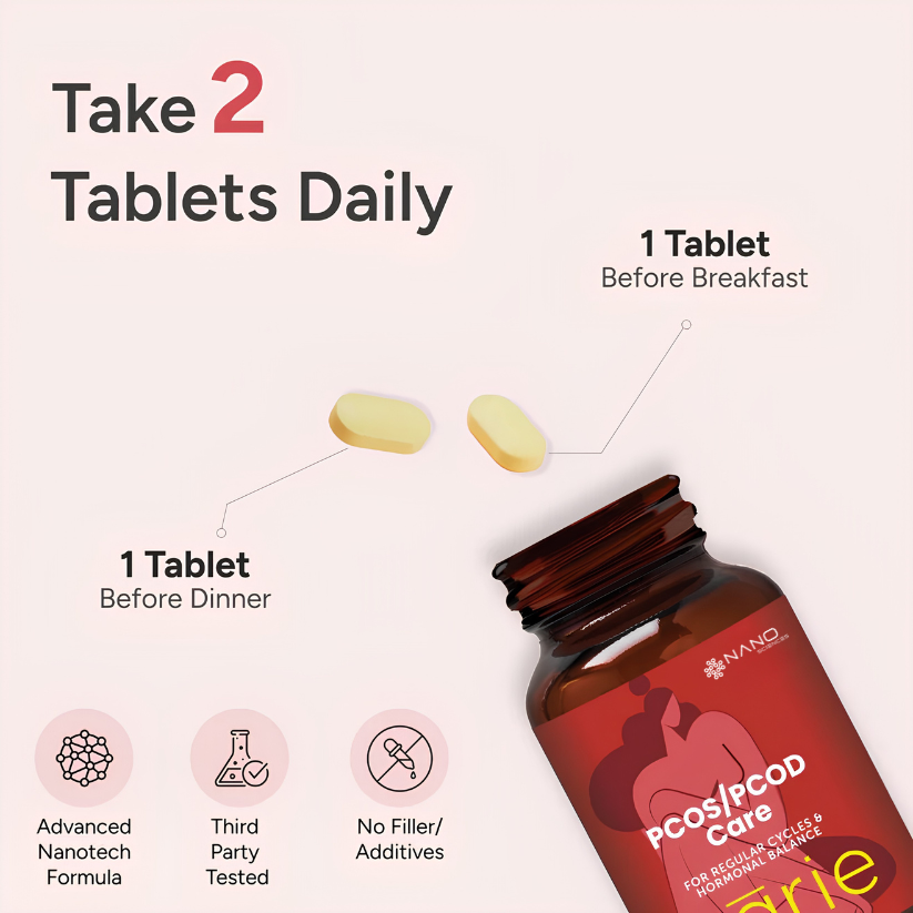 Narie PCOS & PCOD Care Tablets