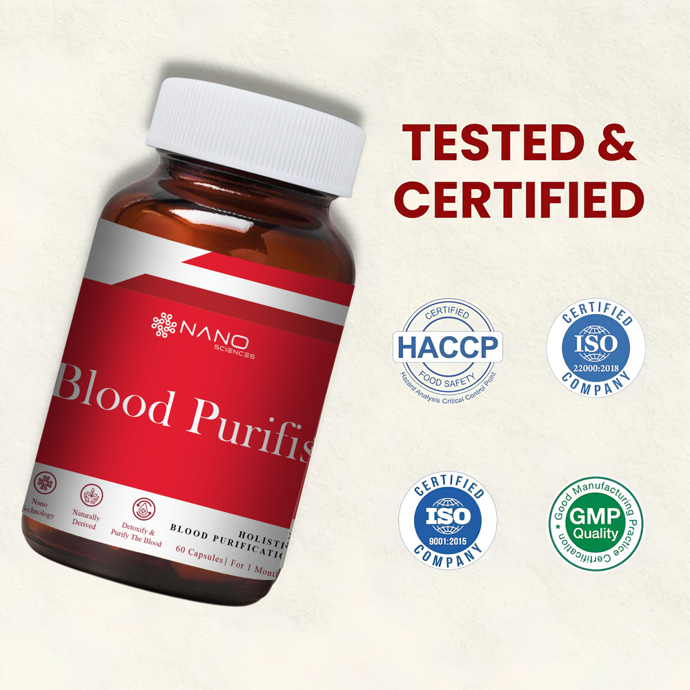 Nano Blood Purifier For Acne | 6-Herb Nano Formula