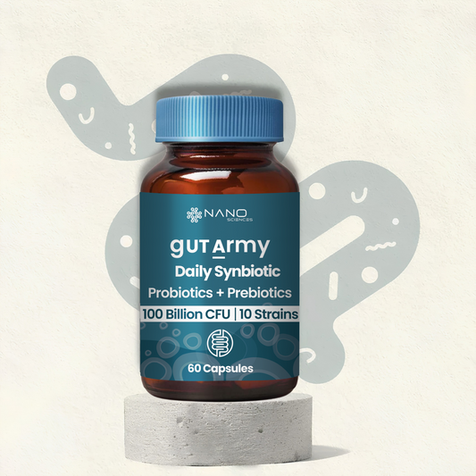 Nano Gut Army Prebiotic & Probiotic Capsules