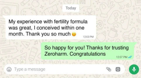 Conceived in Just 1 Month!